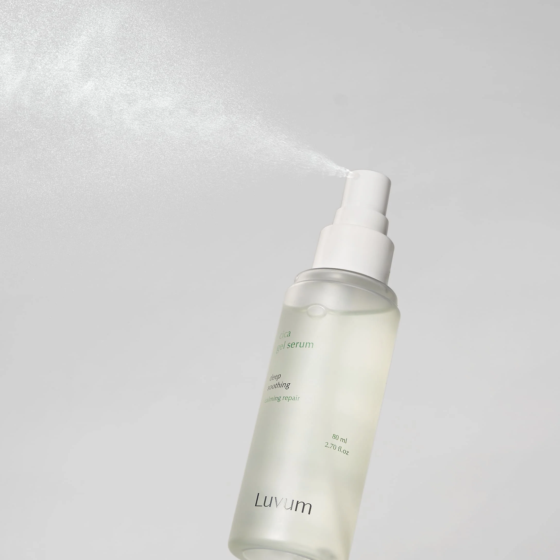 Luvum Calming Repair Cica Gel Serum 80ml – Sérum Apaisant & Réparateur à la Centella Asiatica - Image 4