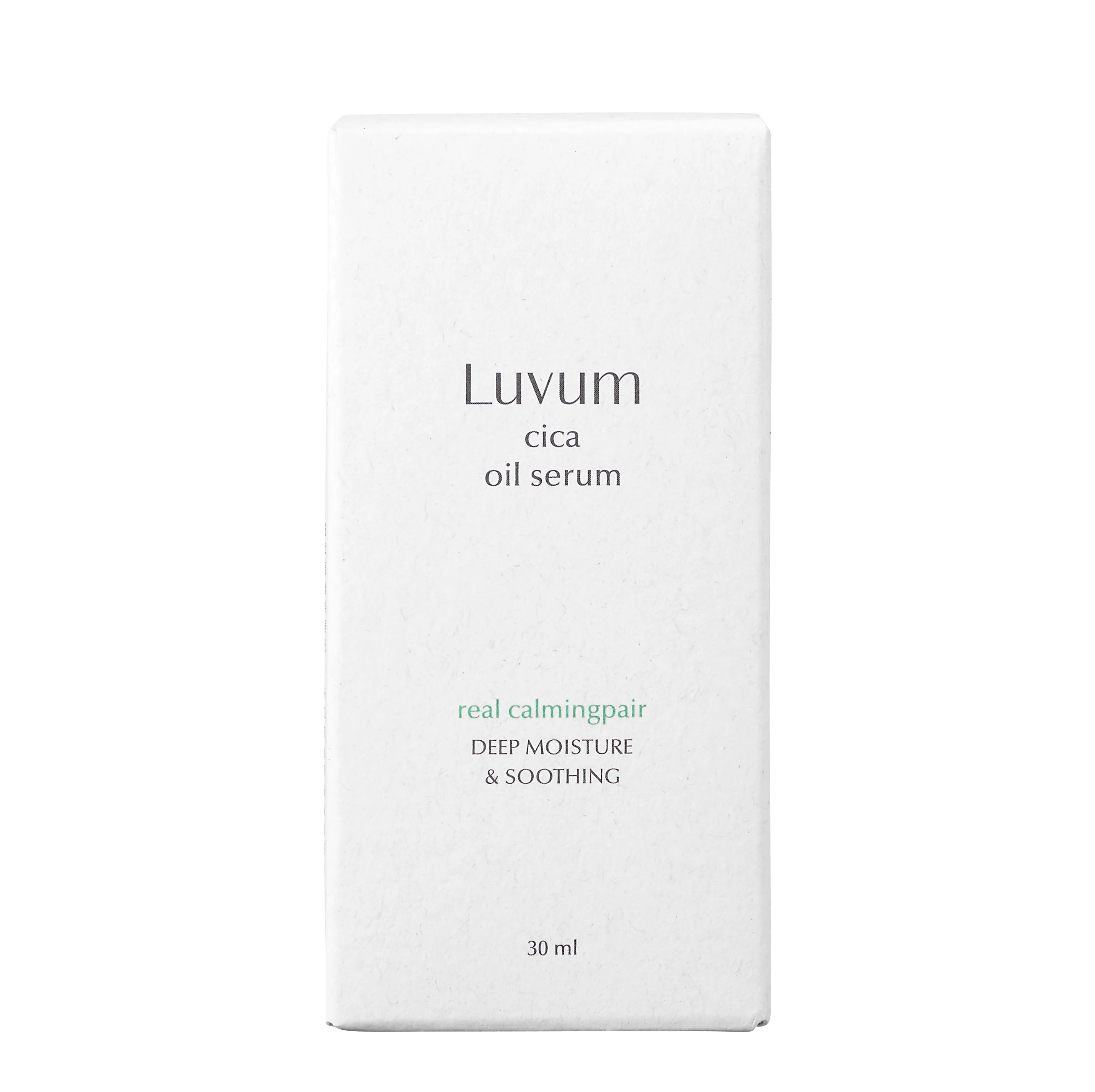 Luvum Calming Repair Cica Oil Serum 30ml – Sérum Huile Apaisant & Réparateur à la Centella Asiatica - Image 2