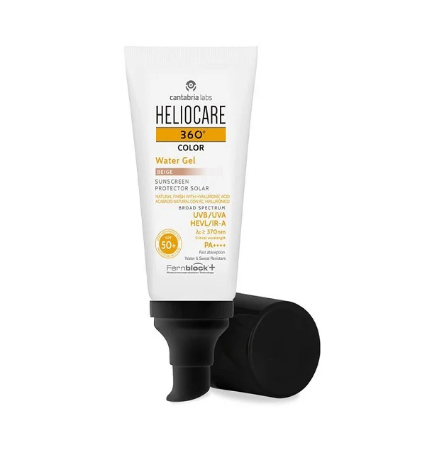 Cantabria Heliocare 360° color water Gel Beige spf50+ 50ml - Image 2