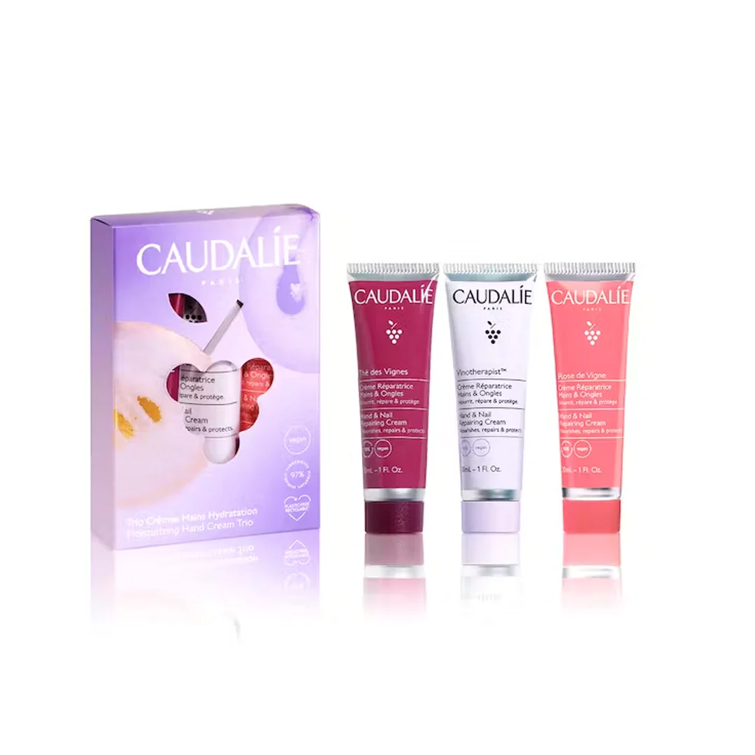 Caudalie coffret Trio Crèmes Mains Hydratation - Image 2