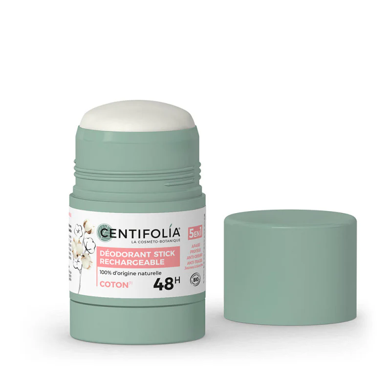Centifolia Déodorant Stick Rechargeable Fleur de Coton 48h Longue Durée - Image 2