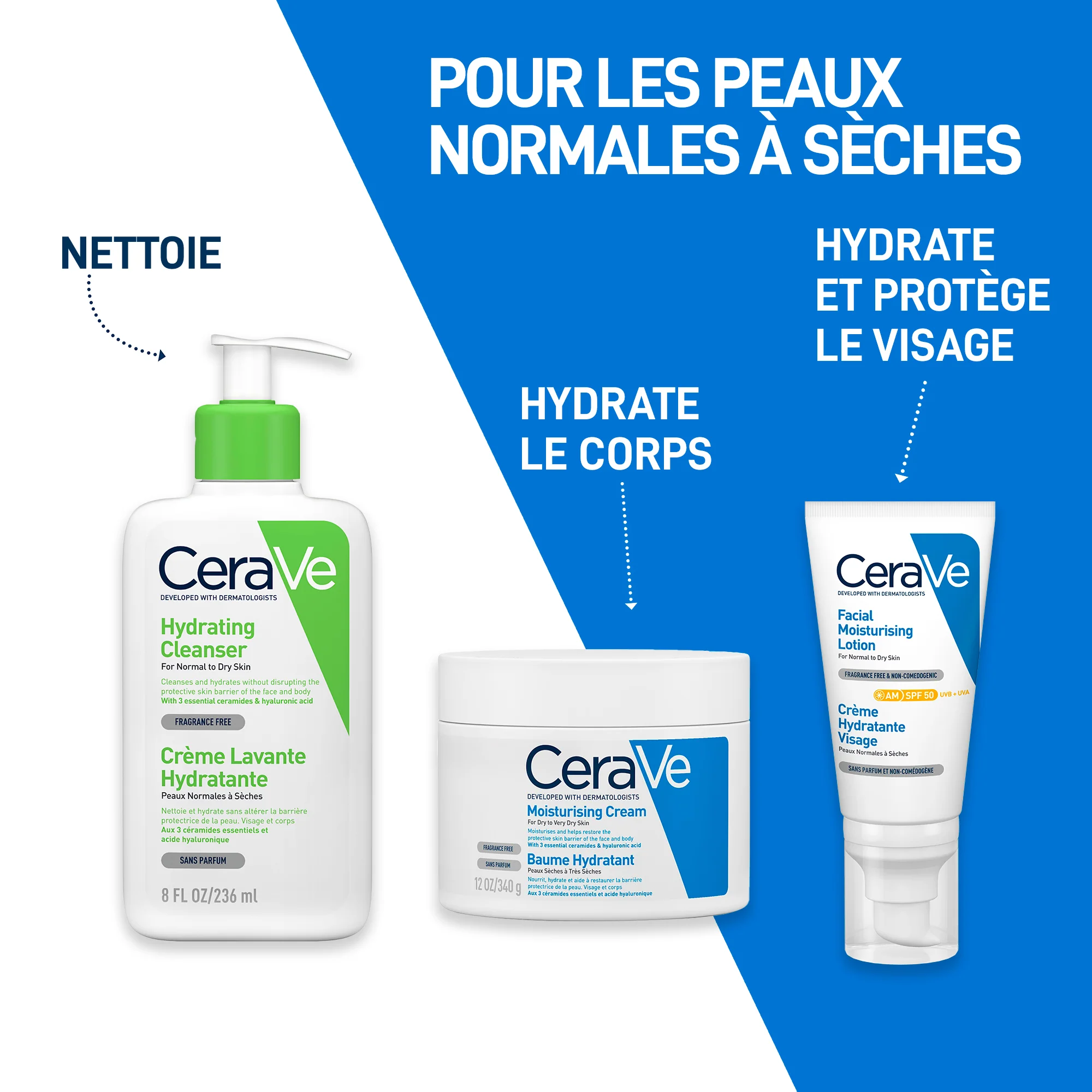 Cerave crème lavante hydratante – 236 ml - Image 10