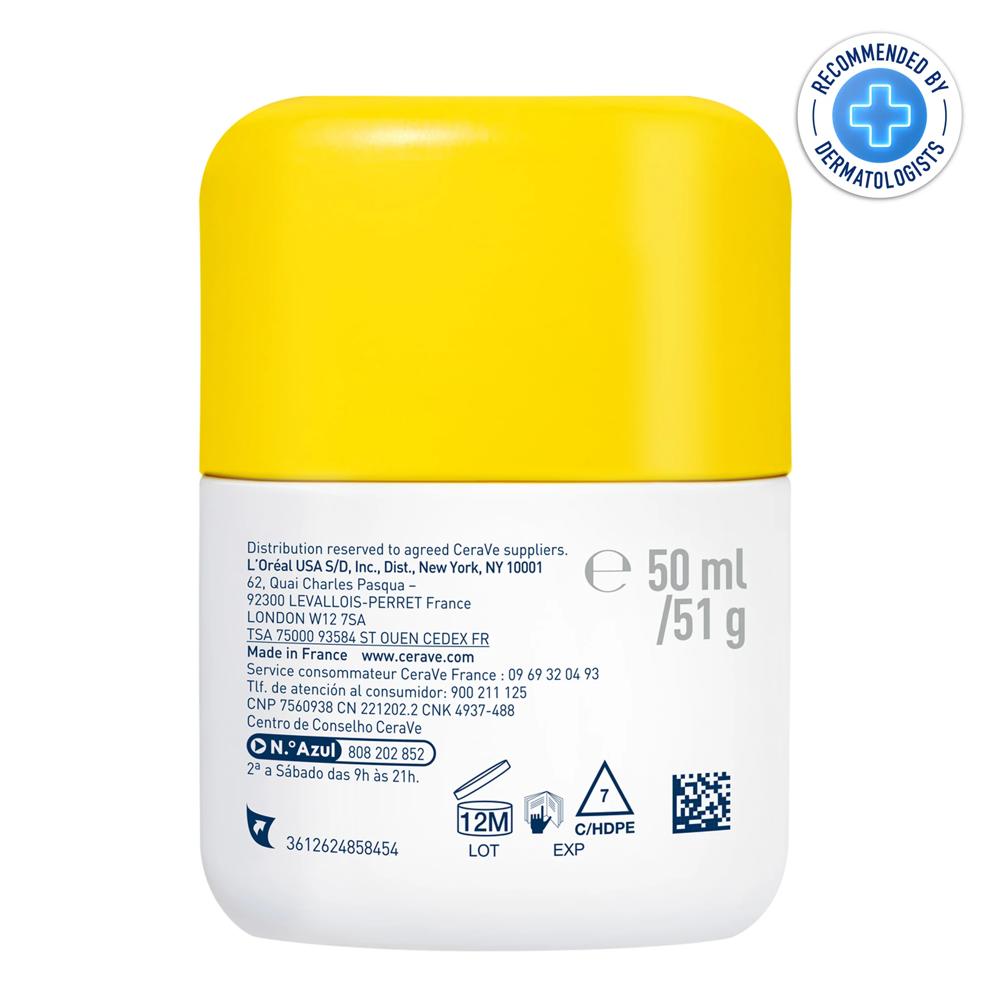 Cerave Fluide Hydratant Invisible SPF50 | Peau Normale à Sèche | 50ml - Image 2