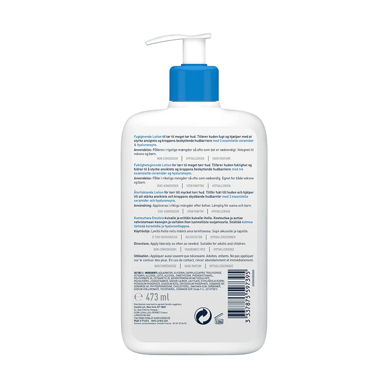 Cerave lait hydratant – 473 ml - Image 4