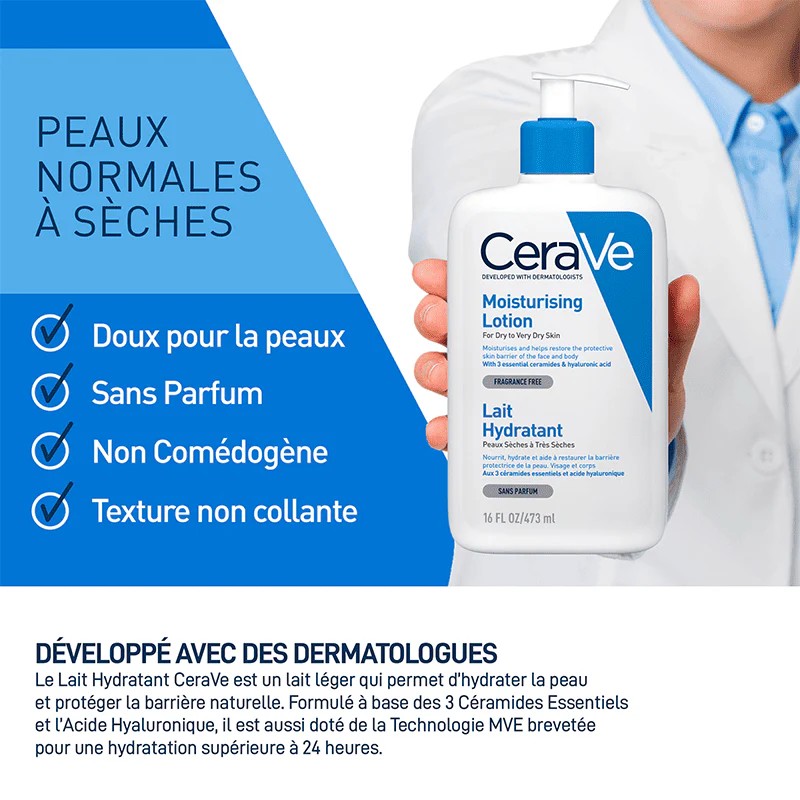 Cerave lait hydratant – 473 ml - Image 8