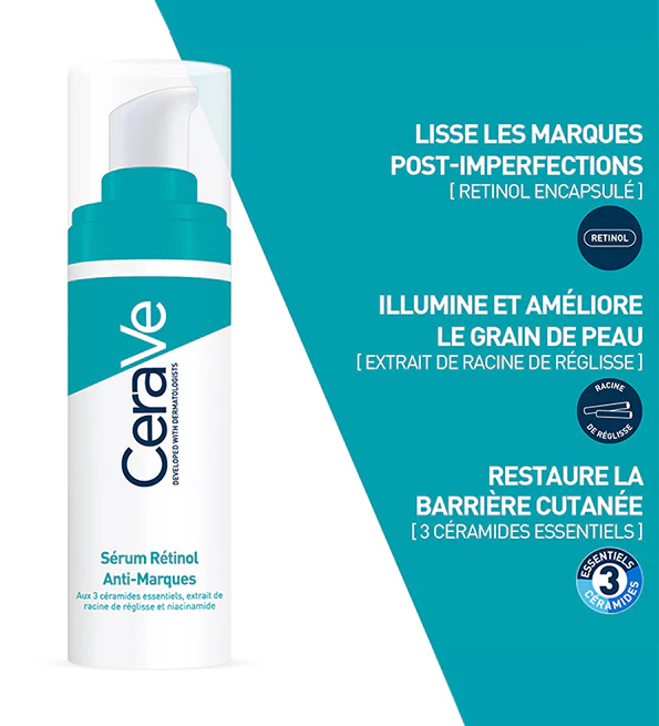 Cerave sérum rétinol anti-marques 30ml - Image 6