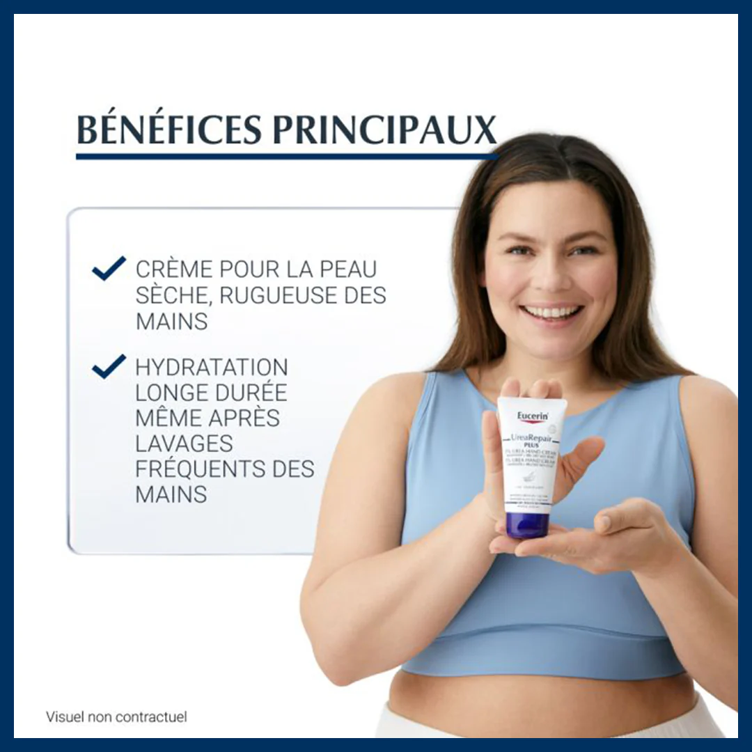 Eucerin crème mains 5% d’ urée 75 ml - Image 3
