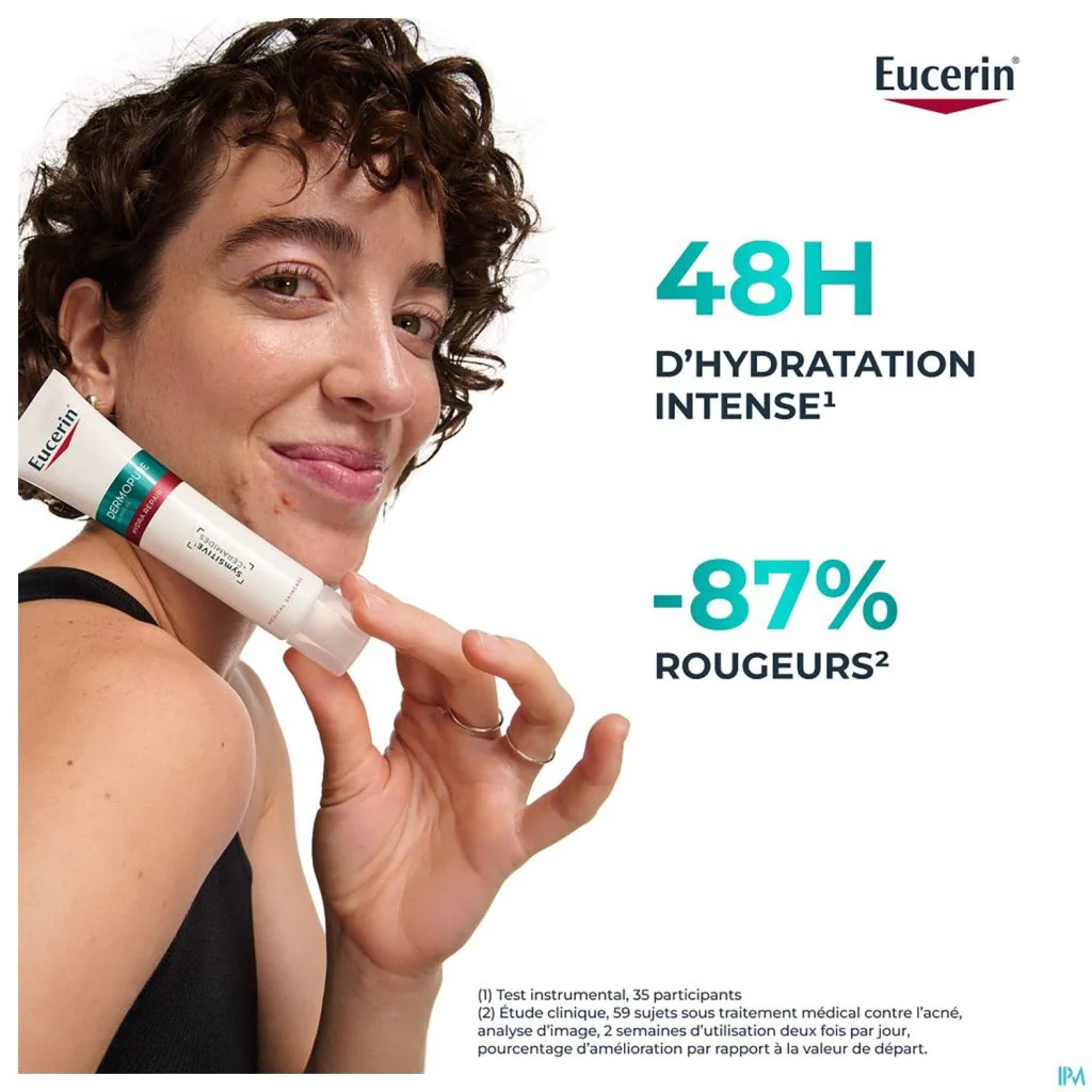Eucerin – Hydra Crème Compensatrice Apaisante DermoPure – 50 ml - Image 4