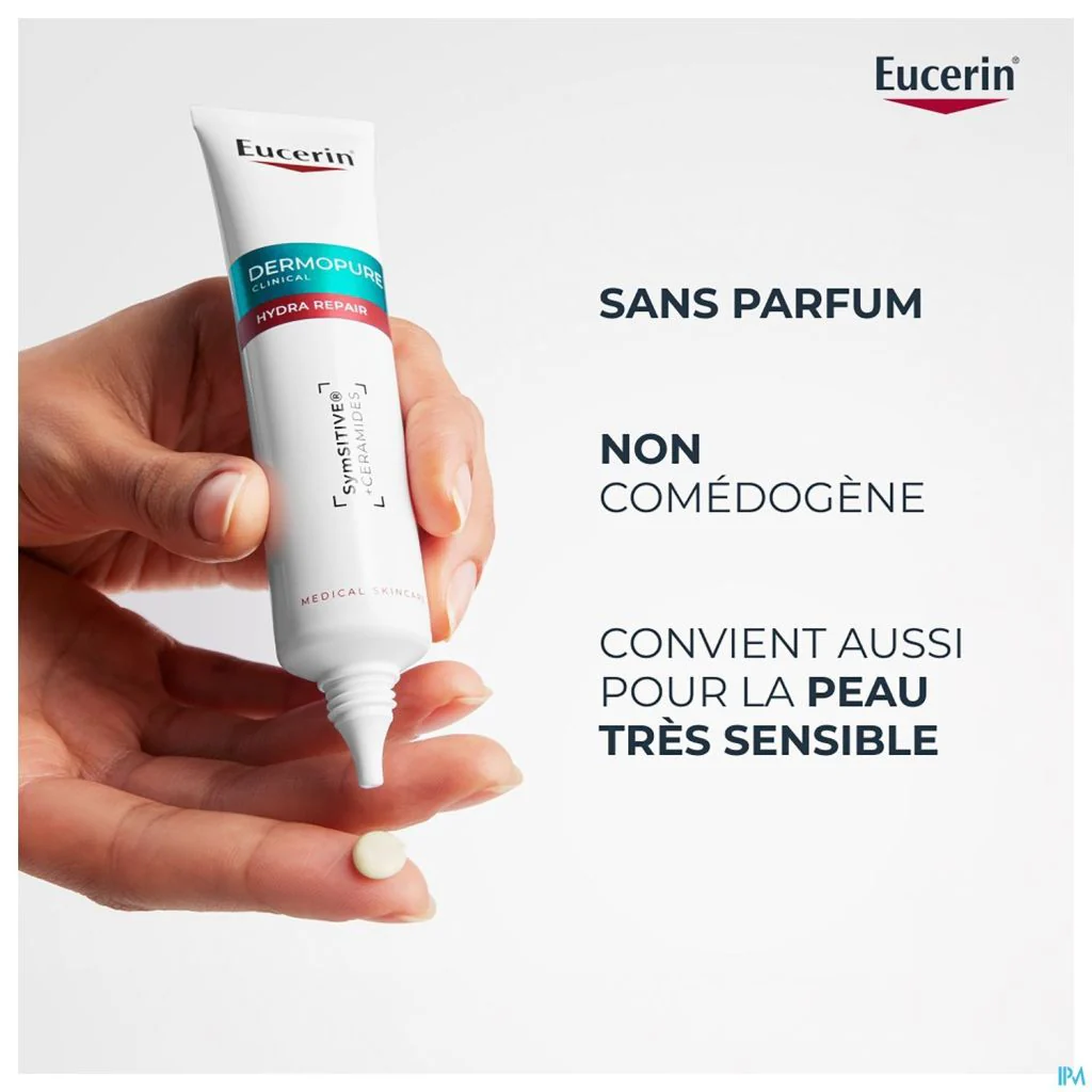 Eucerin – Hydra Crème Compensatrice Apaisante DermoPure – 50 ml - Image 7