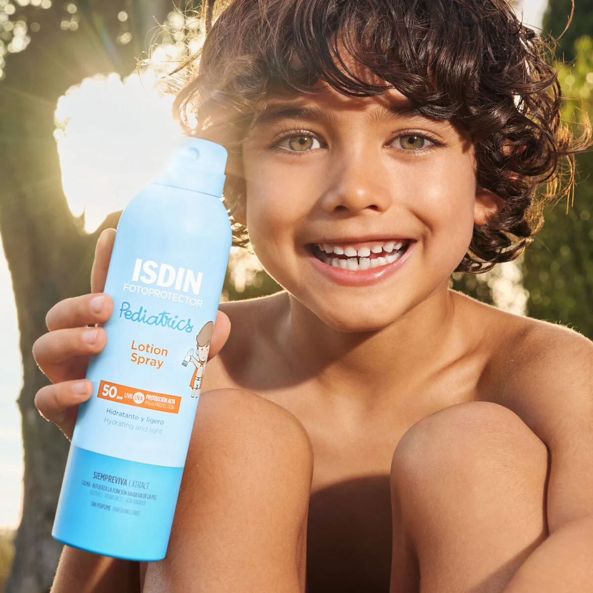 Fotoprotector ISDIN Lotion Spray Pediatrics SPF 50 - Image 2