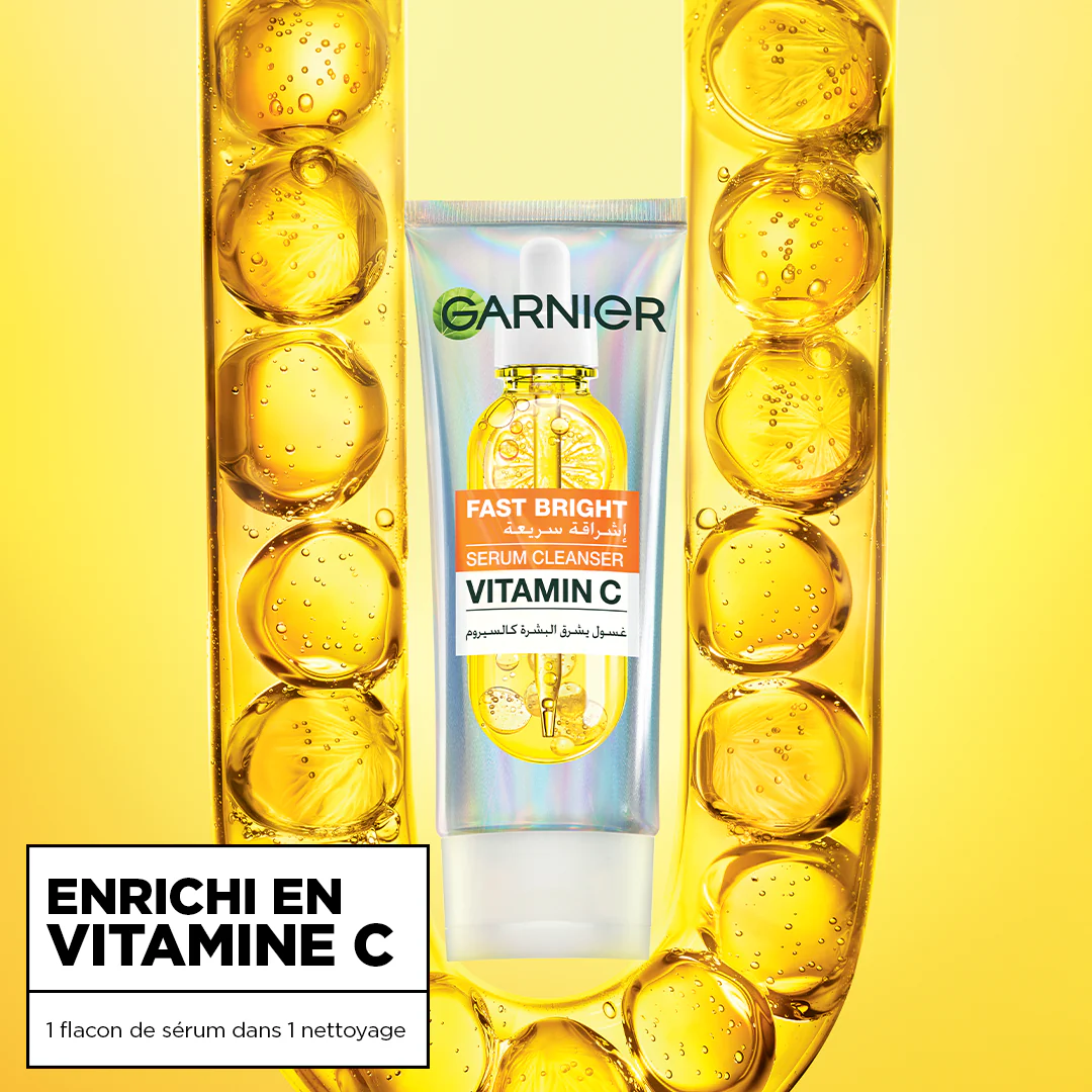 Garnier Fast Bright - Serum Cleanser Vitamin C - 100ml - Image 6