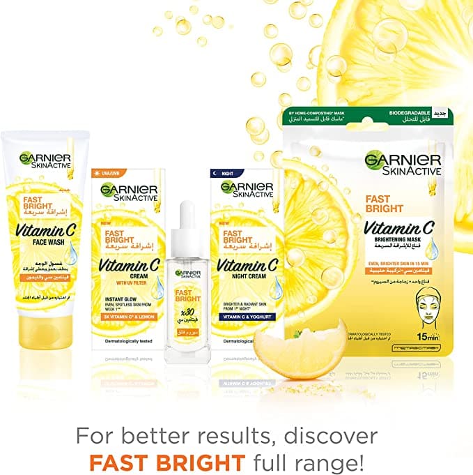 Garnier  fast bright - gel nettoyant 100ml - Image 2