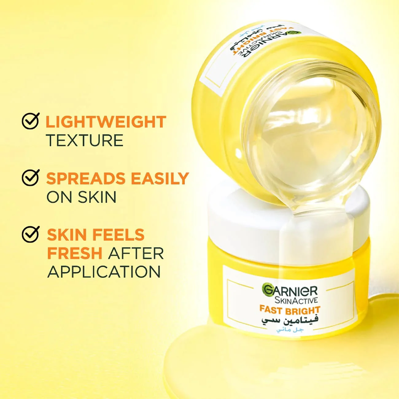 GARNIER Fast Bright - SKINACTIVE VIT C WATER GEL 50ML - Image 2