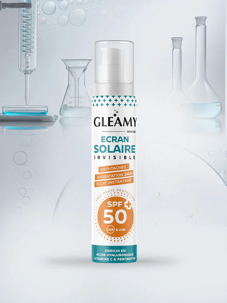 GLEAMY ECRAN SOLAIRE INVISIBLE SPF50+ ANTI TACHES 50 ML - Image 2