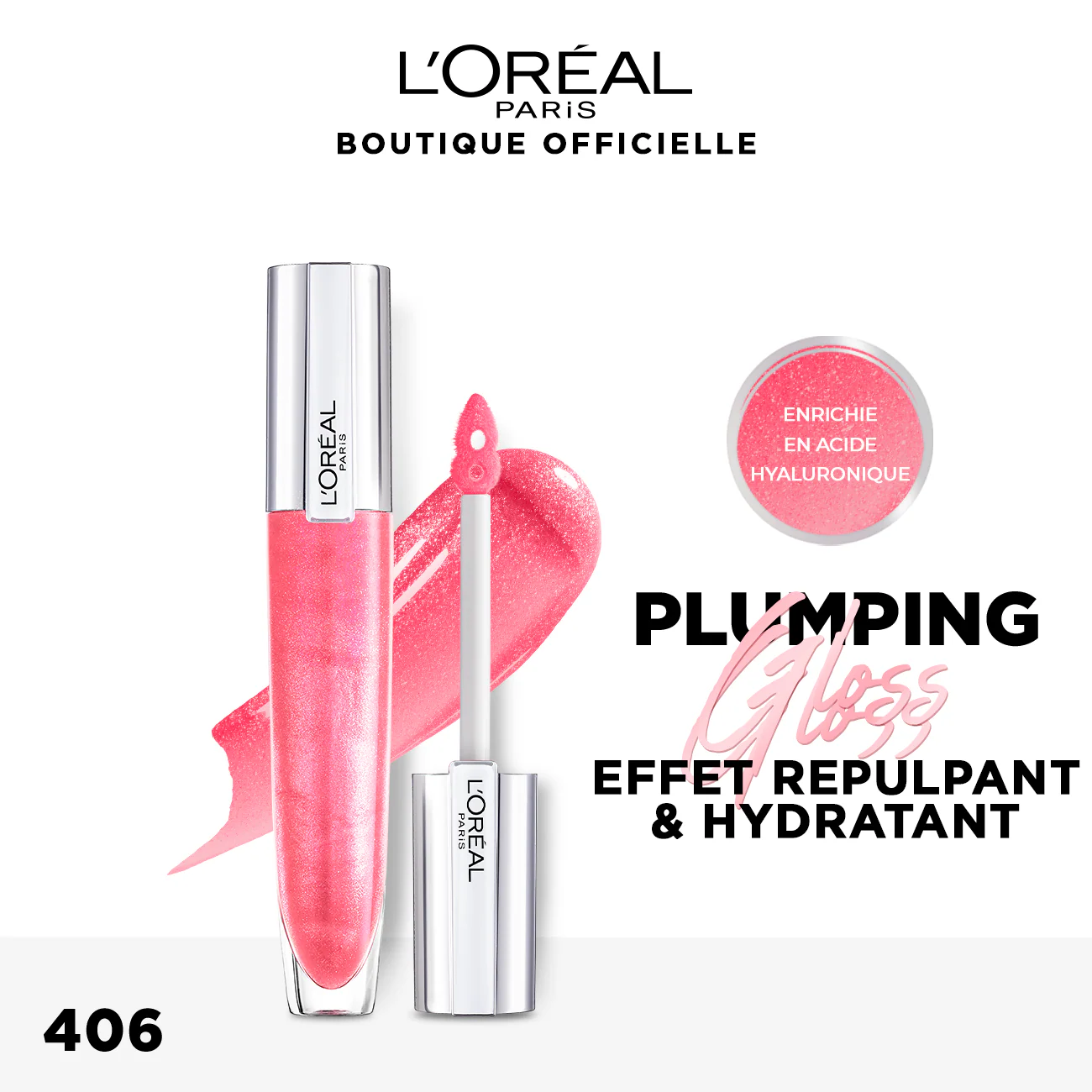 L'oréal paris -gloss brilliant signature plump - Image 10