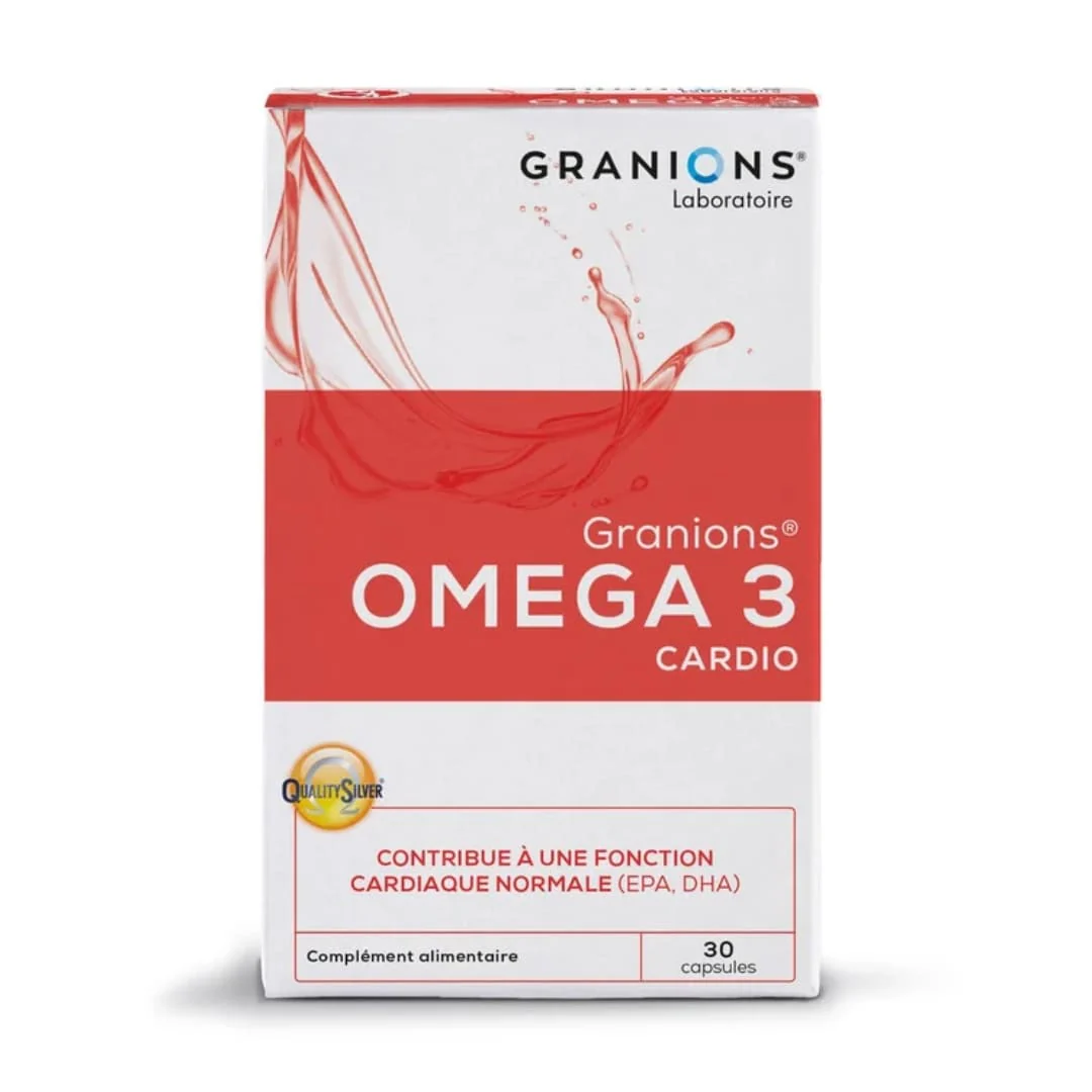 GRANIONS OMEGA 3 CARDIO – 30 GÉLULES | EXP 07/2026 - Image 2