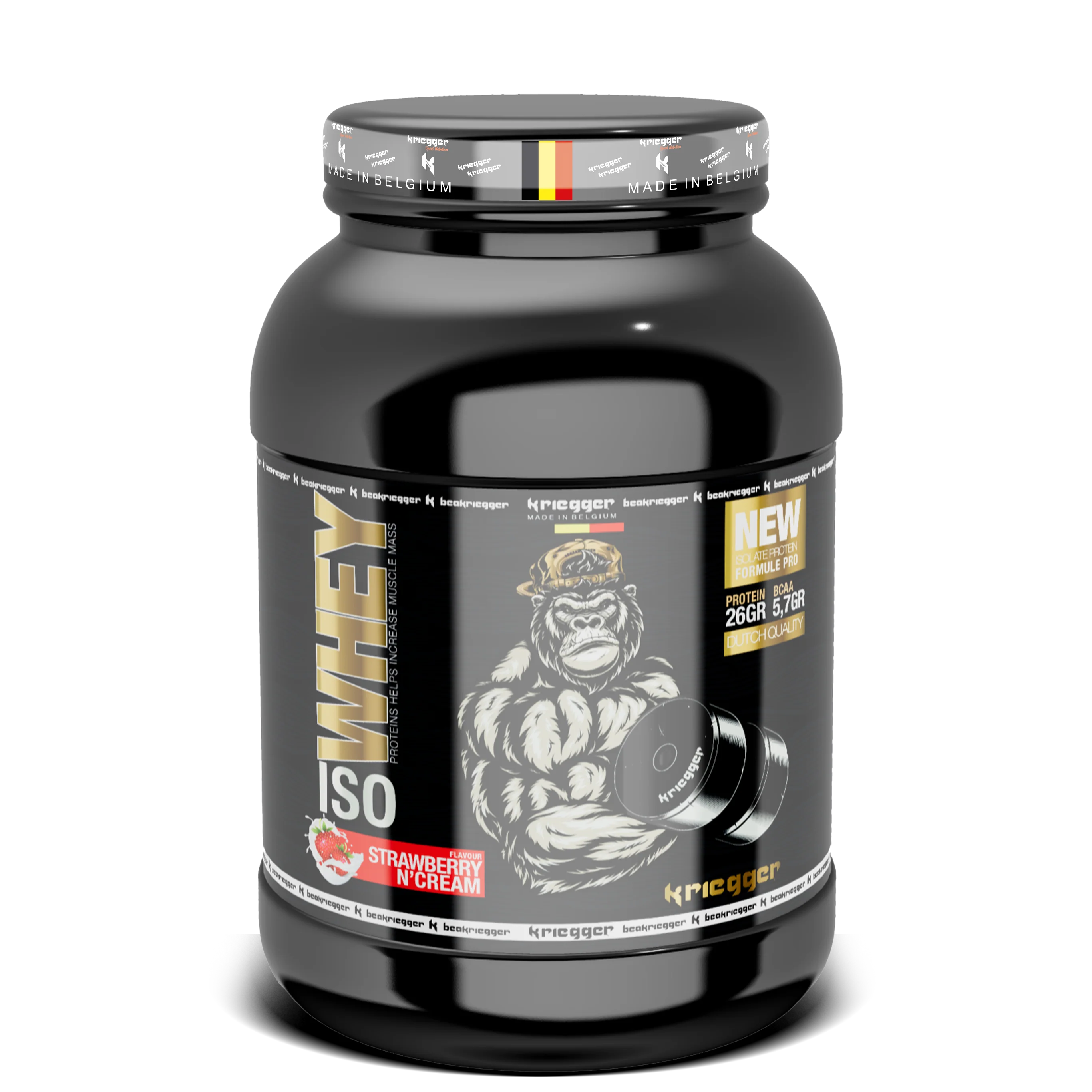 Kriegger ISO WHEY PROTEIN 908 g - Image 3