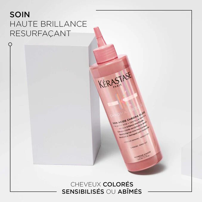 Kérastase Chroma Absolu Acide Chroma Gloss 210ml – Soin Brillance Cheveux Colorés - Image 3