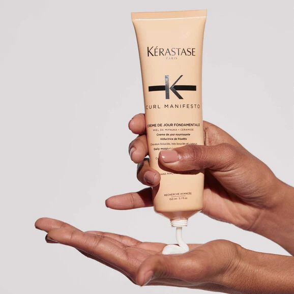 Kérastase Curl Manifesto Crème de Jour Fondamentale 150ml – Soin Quotidien Cheveux Bouclés - Image 4