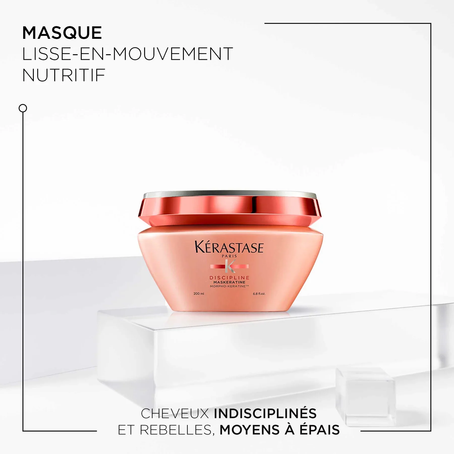 Kérastase Discipline Maskératine 200ml – Masque Lissant Anti-Frisottis - Image 2