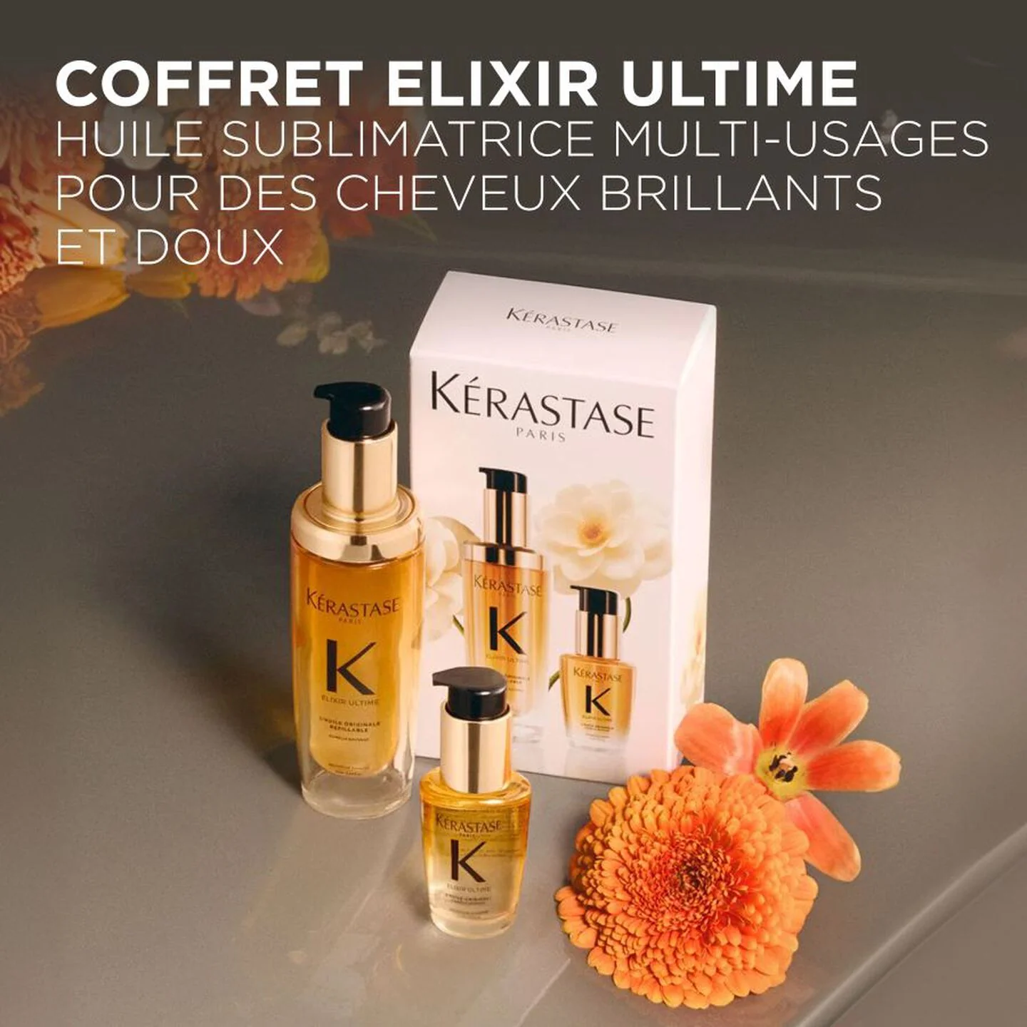 Kérastase Elixir Ultime – Coffret Cadeau Duo Nutrition & Éclat - Image 2