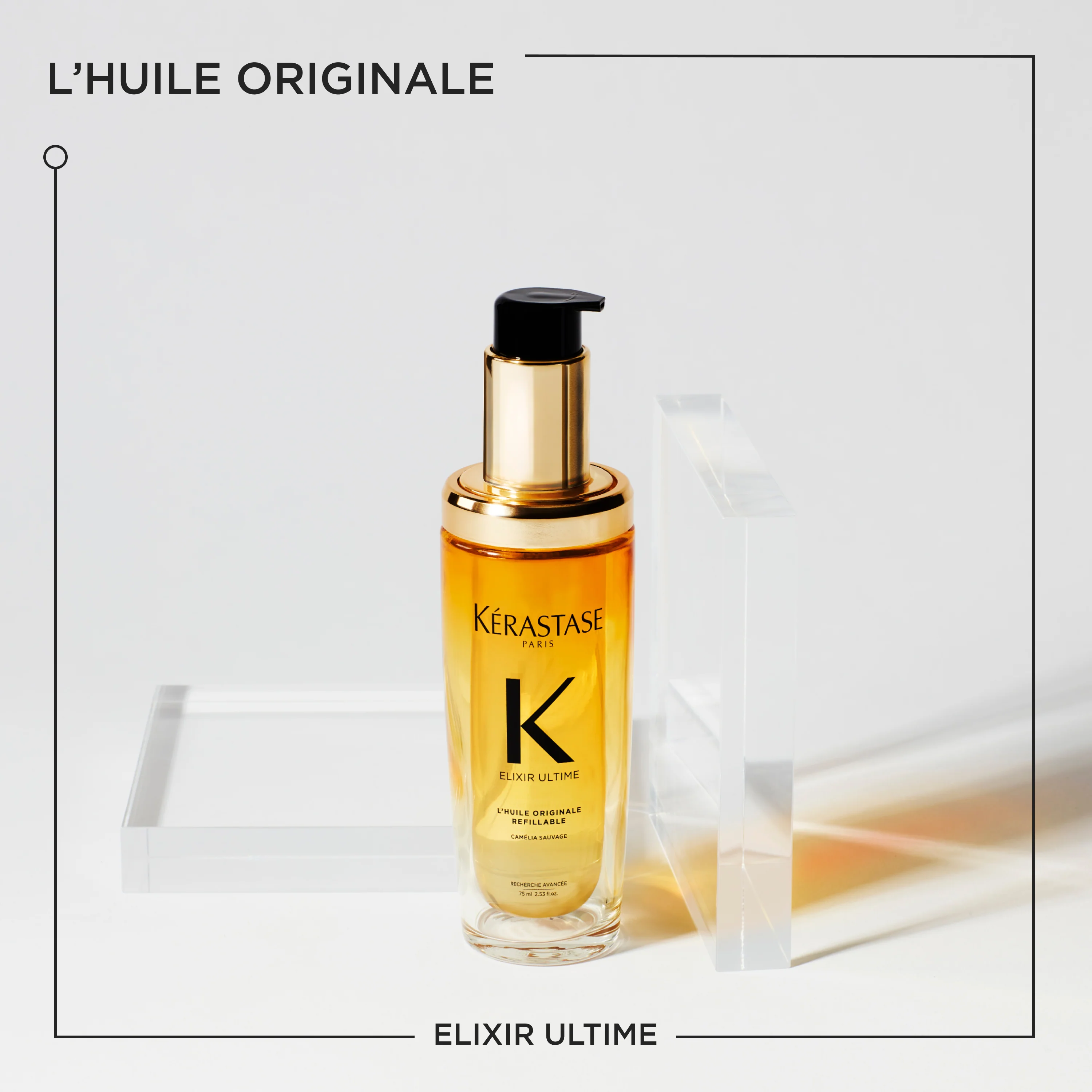 Kérastase Elixir Ultime Huile Sublimatrice Multi-Usage 75ml – Brillance Cheveux Ternes - Image 4