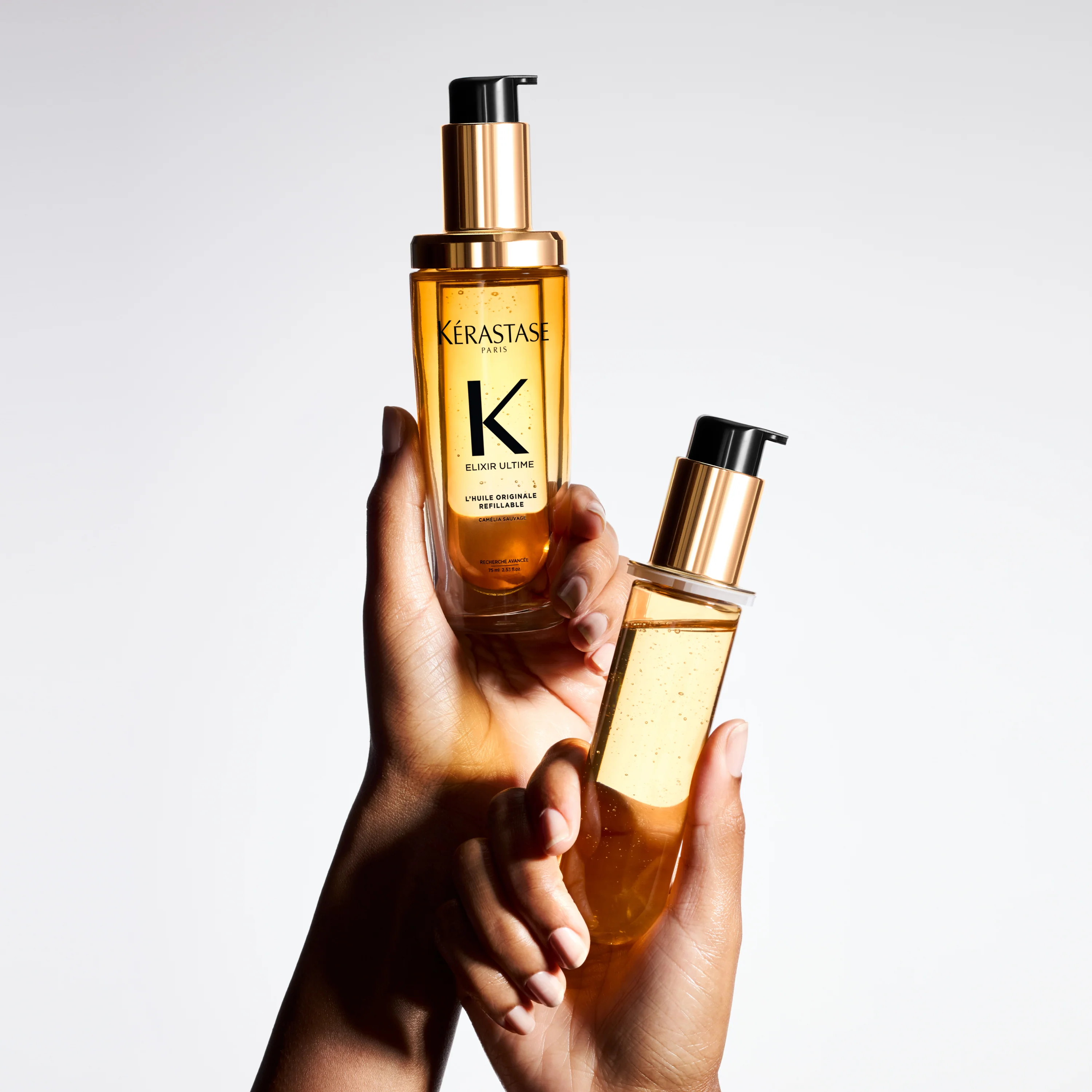 Kérastase Elixir Ultime Huile Sublimatrice Multi-Usage 75ml – Brillance Cheveux Ternes - Image 8