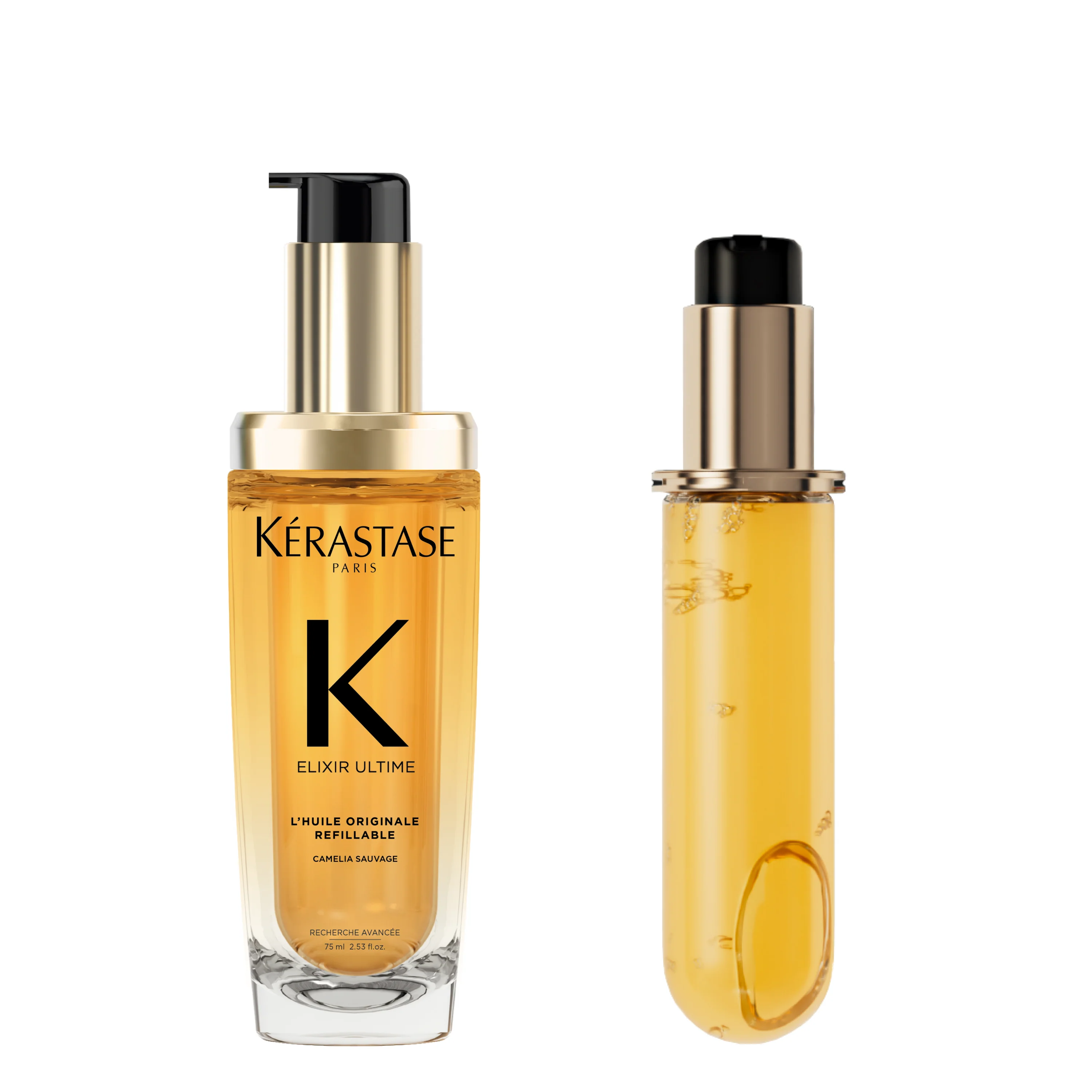 Kérastase Elixir Ultime Huile Sublimatrice Multi-Usage 75ml – Brillance Cheveux Ternes - Image 9