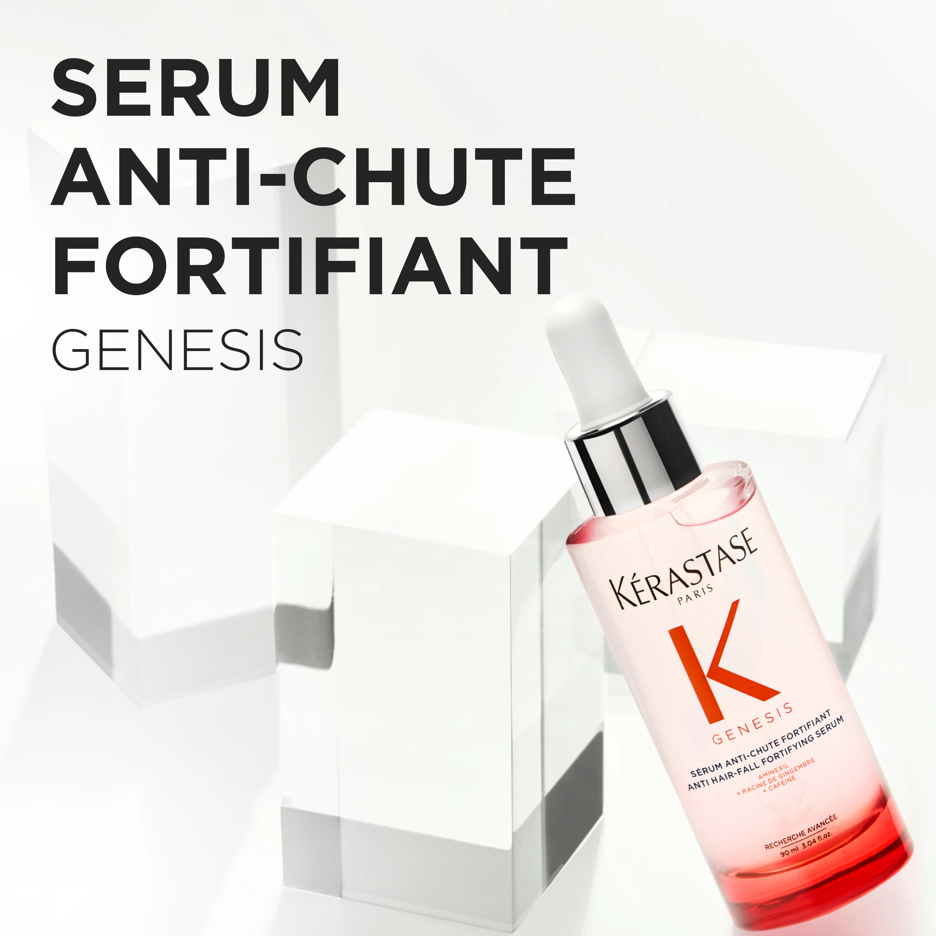 Kérastase Genesis Sérum Anti-Chute Fortifiant 90ml – Soin Fortifiant Cuir Chevelu - Image 3