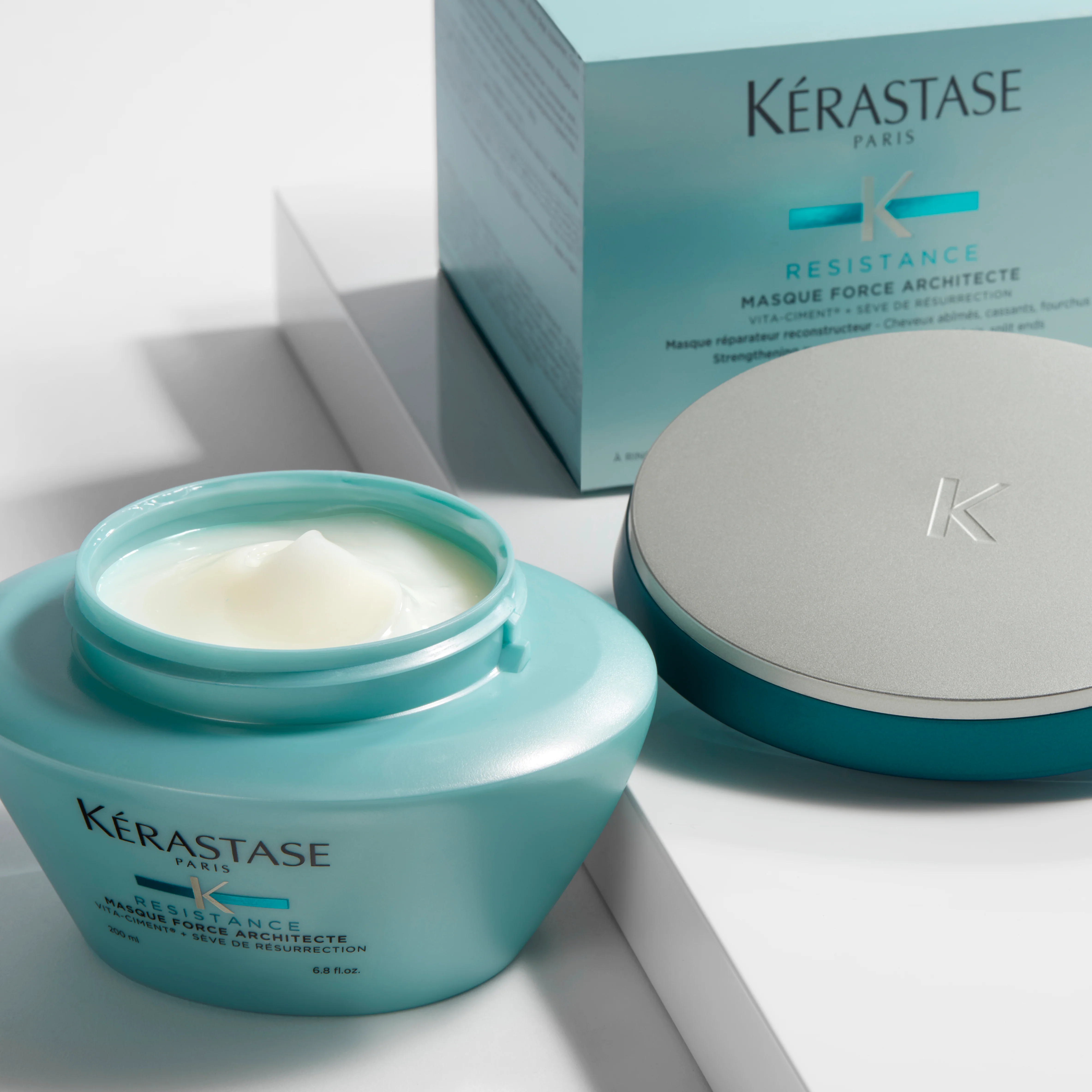 Kérastase Résistance Masque Force Architecte 200ml – Masque Réparateur Cheveux Abîmés - Image 3