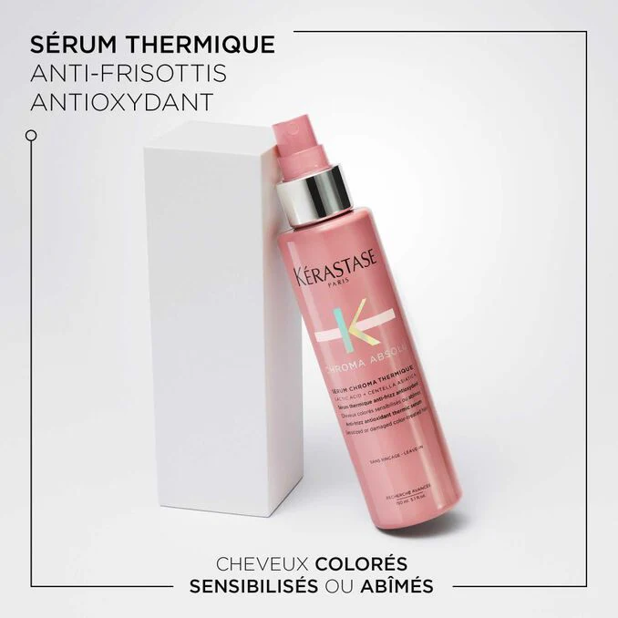 Kérastase Chroma Absolu Sérum Chroma Thermique 150ml – Soin Thermo-Protecteur Cheveux Colorés - Image 2