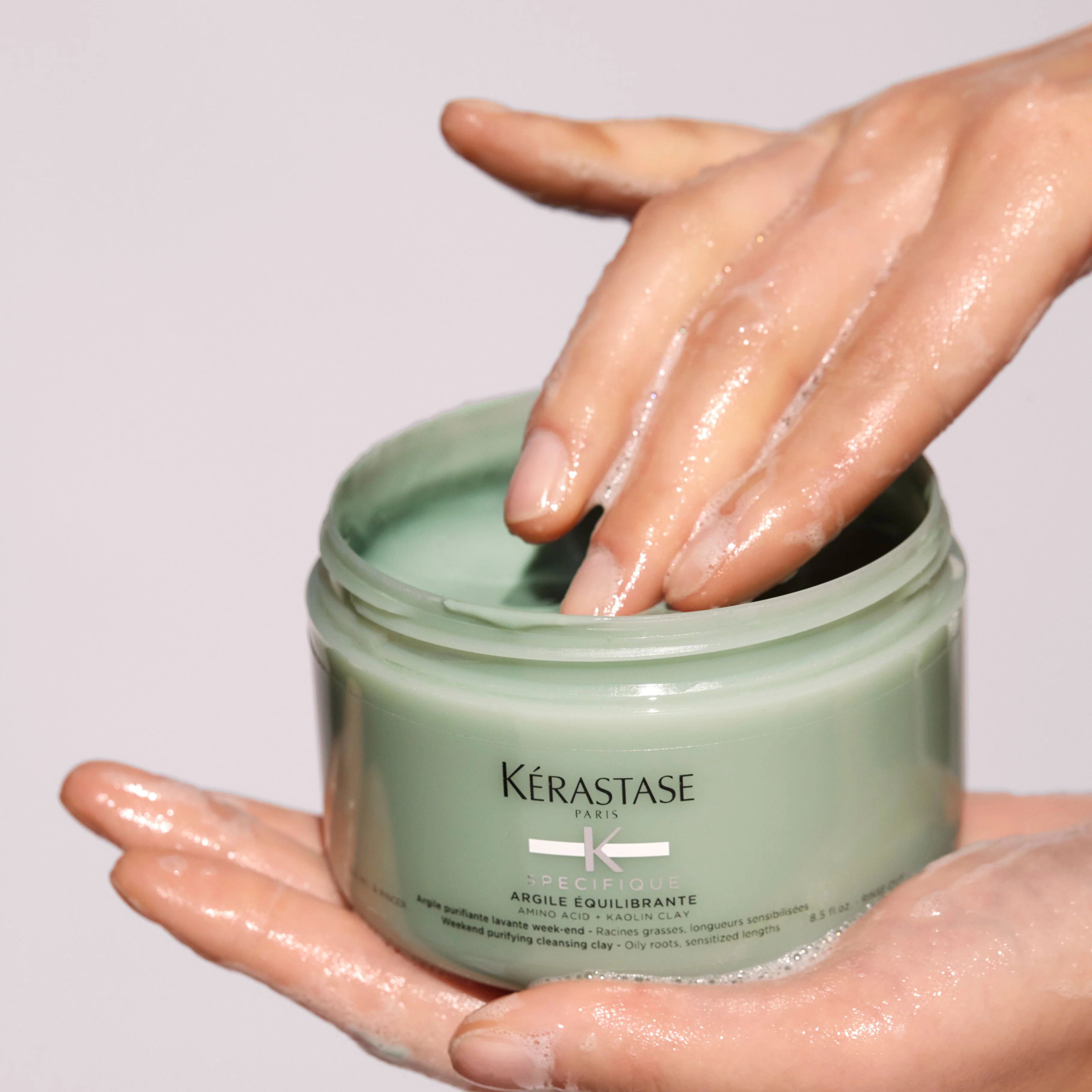 Kérastase Spécifique Argile Équilibrante 250ml – Soin Purifiant Cuir Chevelu Gras - Image 4