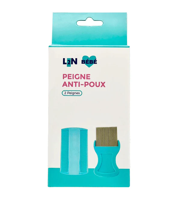L2N Pharma Lot de 2 Peignes anti-poux - Image 2