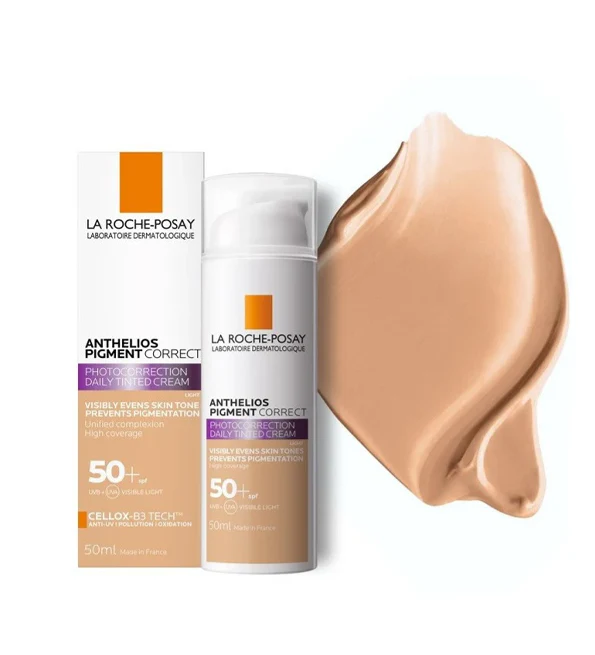 La roche-posay anthelios pigment correct spf50+ medium | peaux sensible 50ML - Image 2
