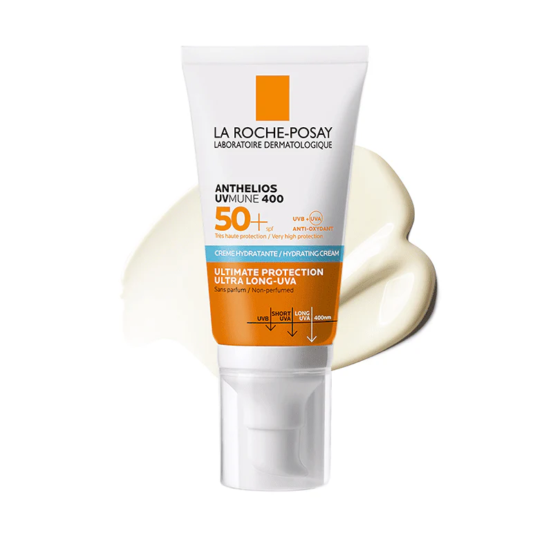 La roche posay anthelios ultra crème invisible spf 50+ 50ml = Hyalu b5 10ml Offert - Image 3