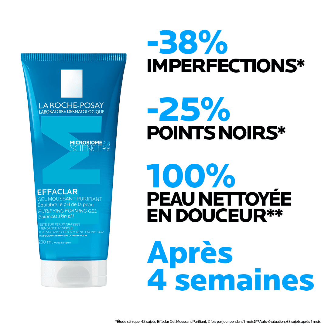 La roche-posay effaclar gel moussant – 200 ml - Image 4