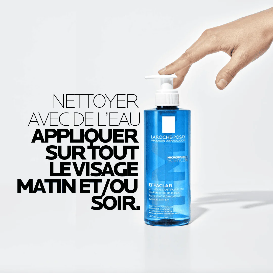 La roche-posay effaclar gel moussant 400 ml - Image 4