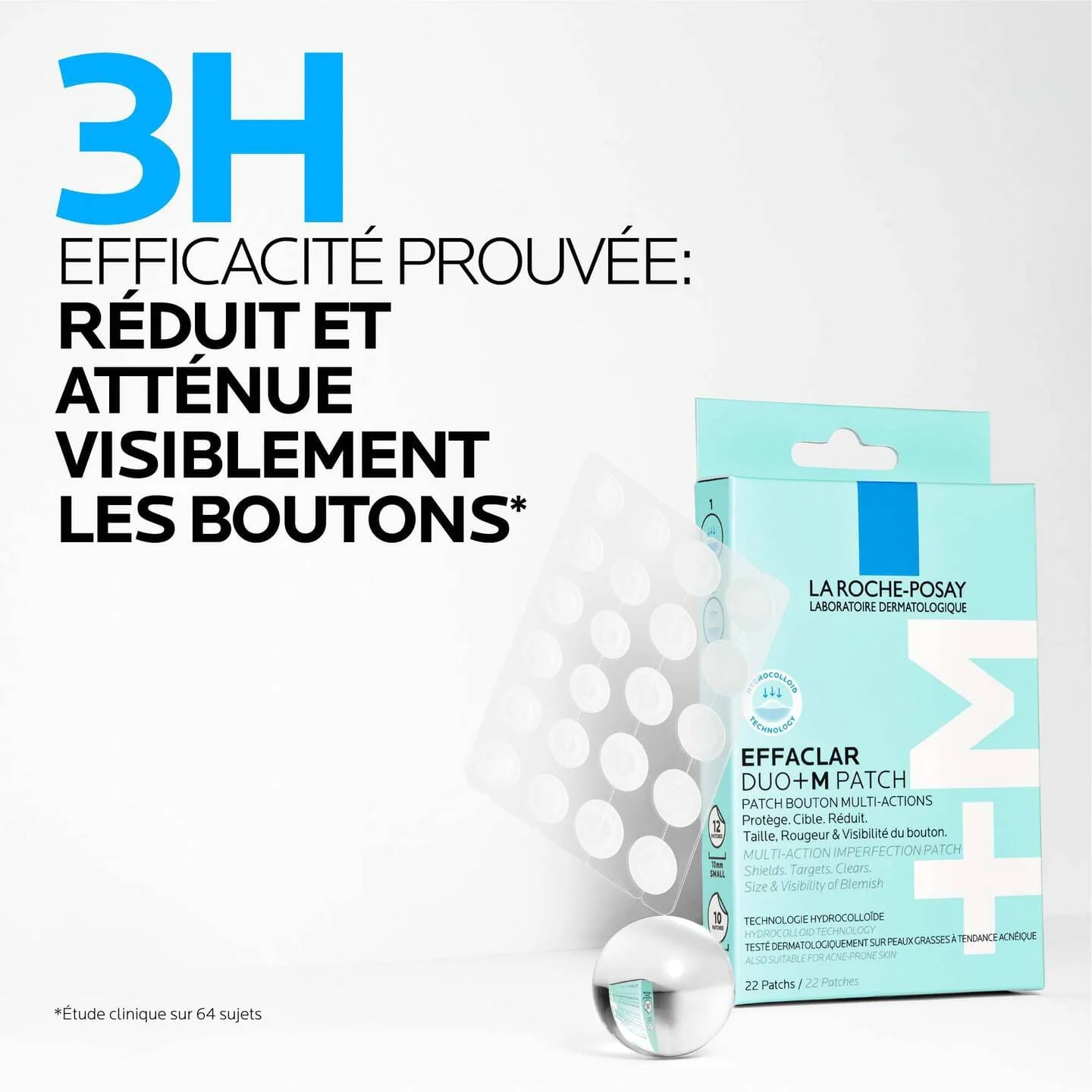 La Roche-Posay Effaclar Patch Anti-Imperfections DUO+M – Patches Anti-Boutons & Anti-Acné - Image 6