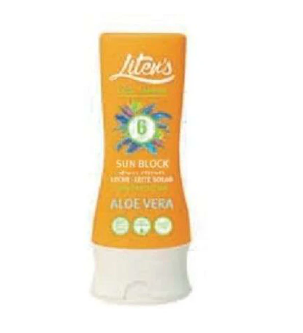 LITENS COOL SUN BLOCK LAIT SOLAIRE ALOE VERRA 100ML - Image 4