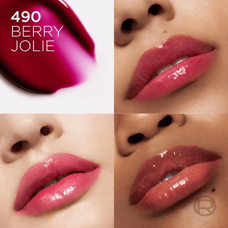 L'Oréal Paris LIP OIL PLUMP AMBITION 490 Berry Jolie - Image 4
