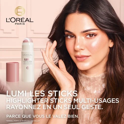 L'oréal paris lumi le glass highlighter stick 610 pearl eclat - Image 3