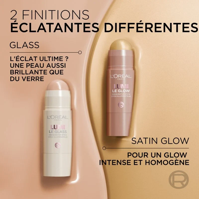 L'oréal paris lumi le glass highlighter stick 630 crème chic - Image 4