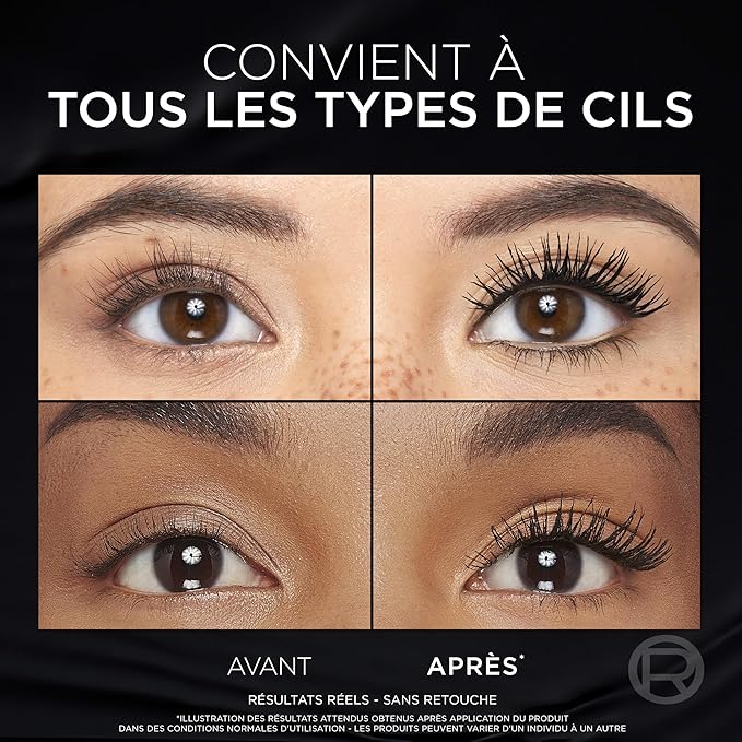 L'oréal paris - mascara panorama volume millions de cils all night black - Image 3