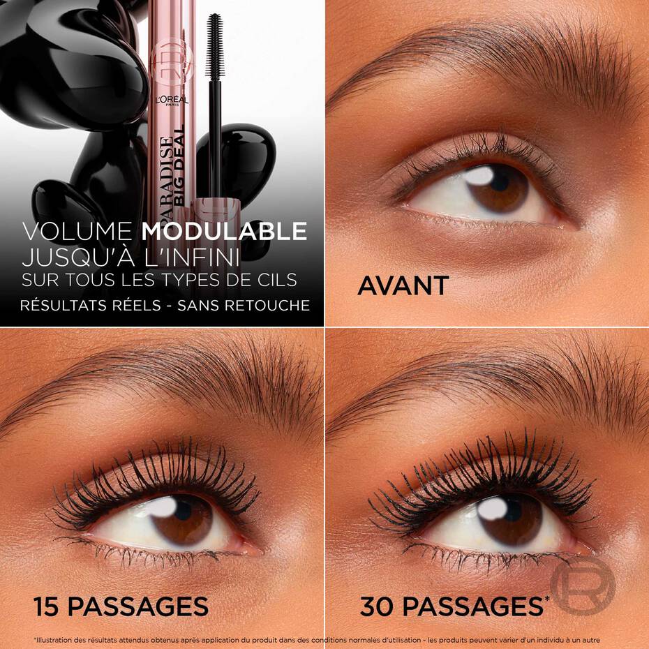 L'ORÉAL PARIS MASCARA PARADISE VOLUME NOIR - Image 7