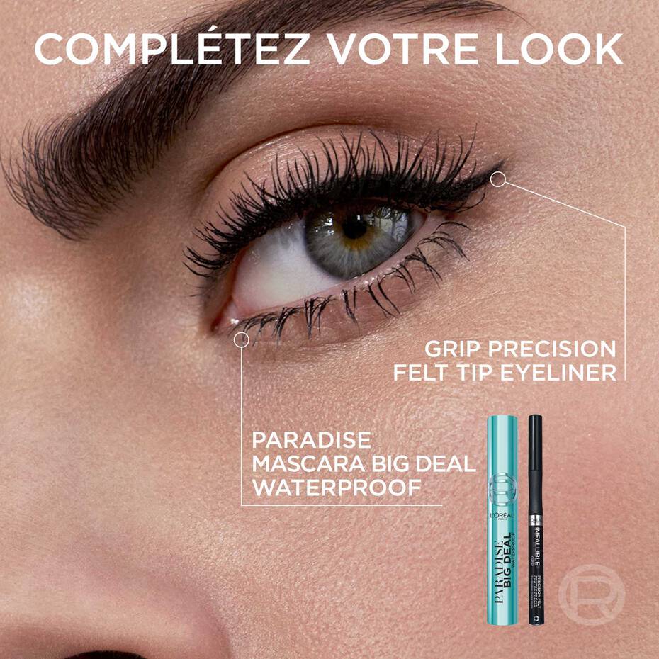 L'ORÉAL PARIS MASCARA PARADISE VOLUME NOIR WATERPROOF - Image 4