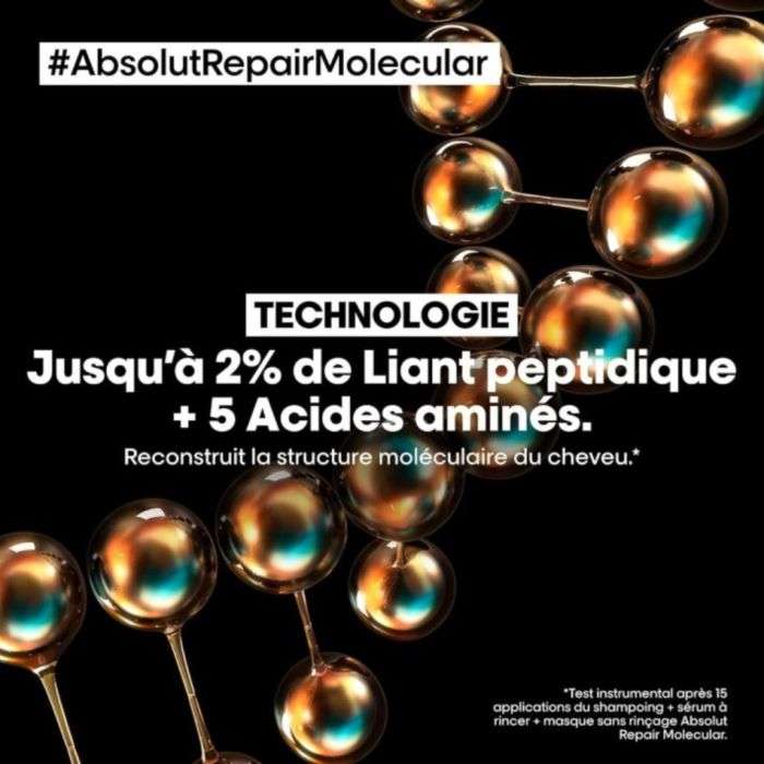 L'Oréal Professionnel absolut repair molecular masque 100 ml - Image 4