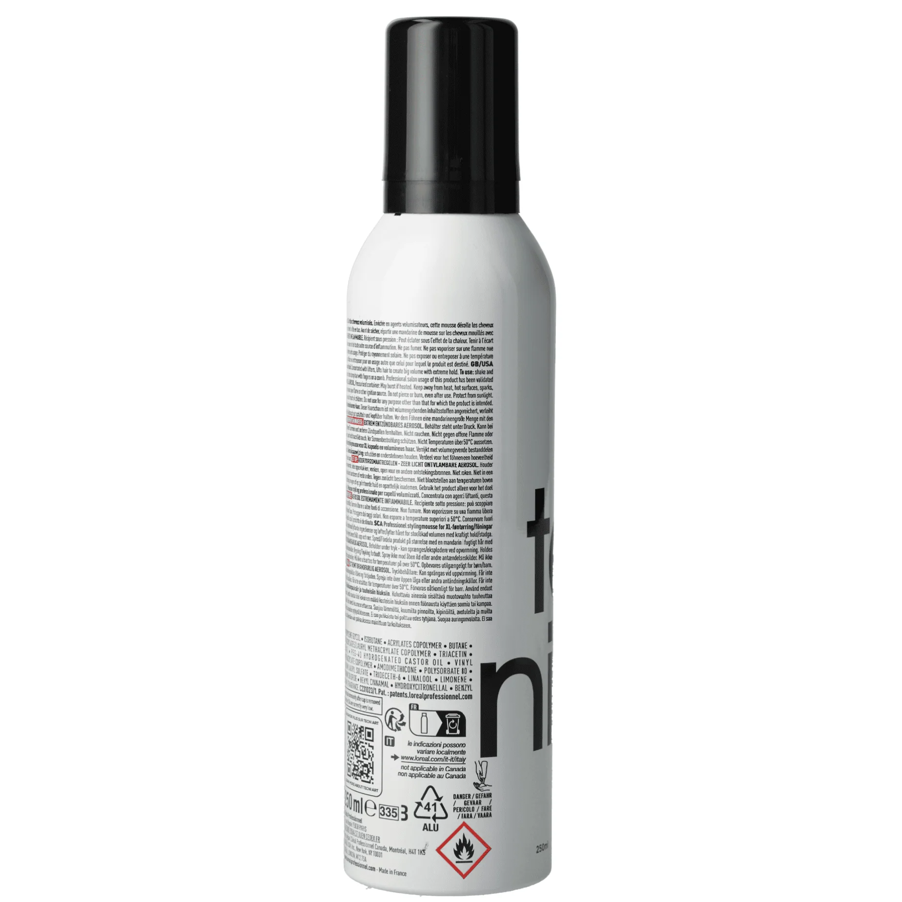 L'Oréal Professionnel TECNI ART FULL VOLUME EXTRA MOUSSE VOLUME 250 ML - Image 3