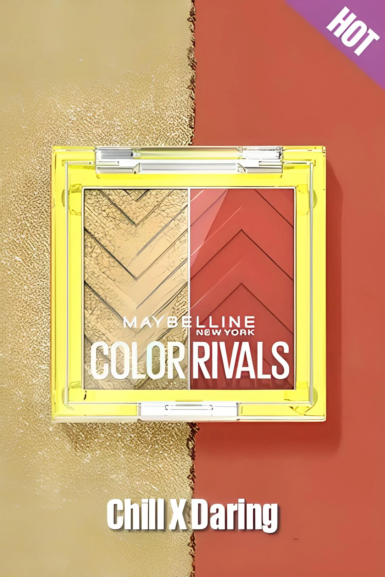 Maybelline Color Rivals Chill X Daring Duo de palettes d'ombres à paupières - Image 2