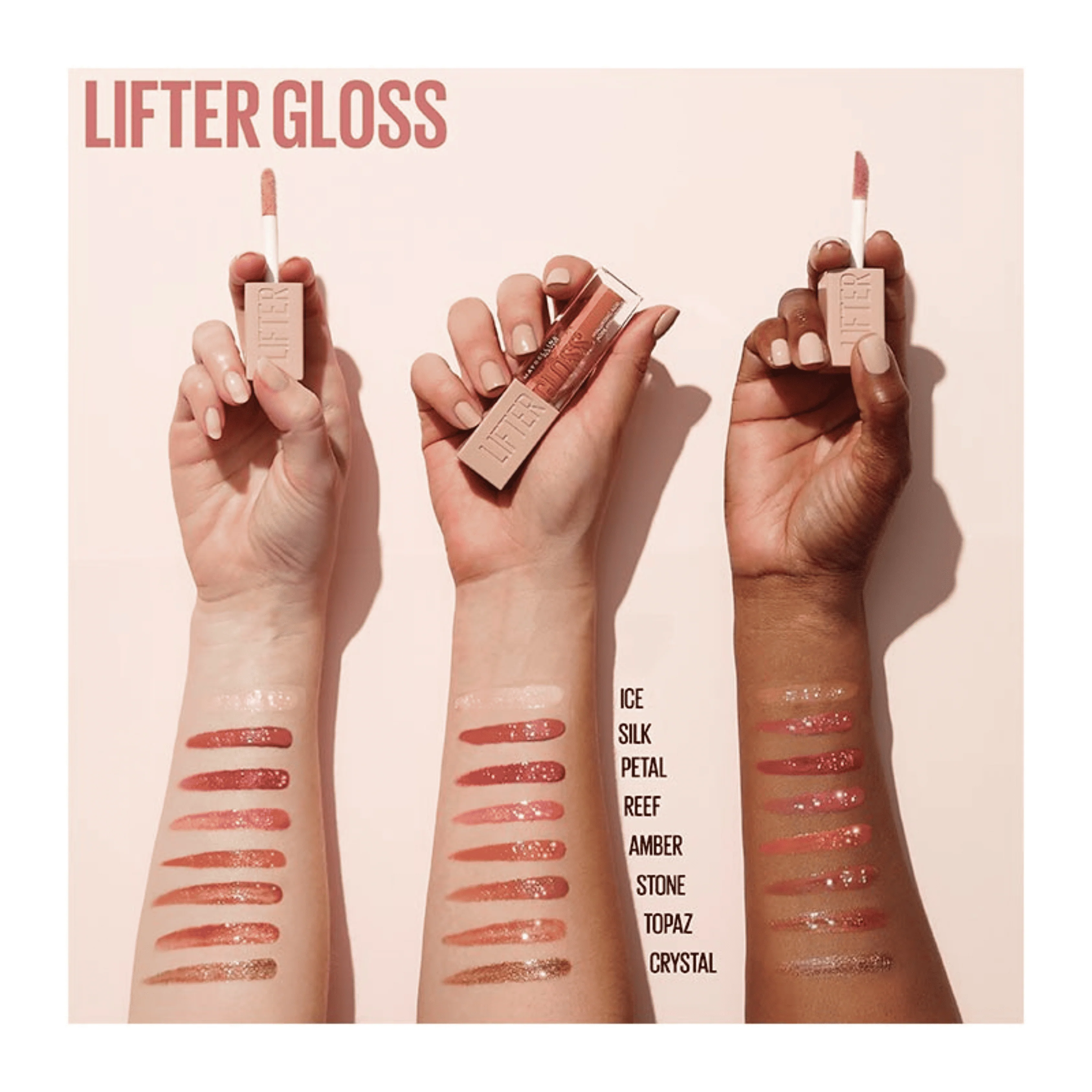 MAYBELLINE LIFTER GLOSS À LÈVRES REPULPANT 002 ICE = LIP LINER 006 LINE LEADER - Image 7