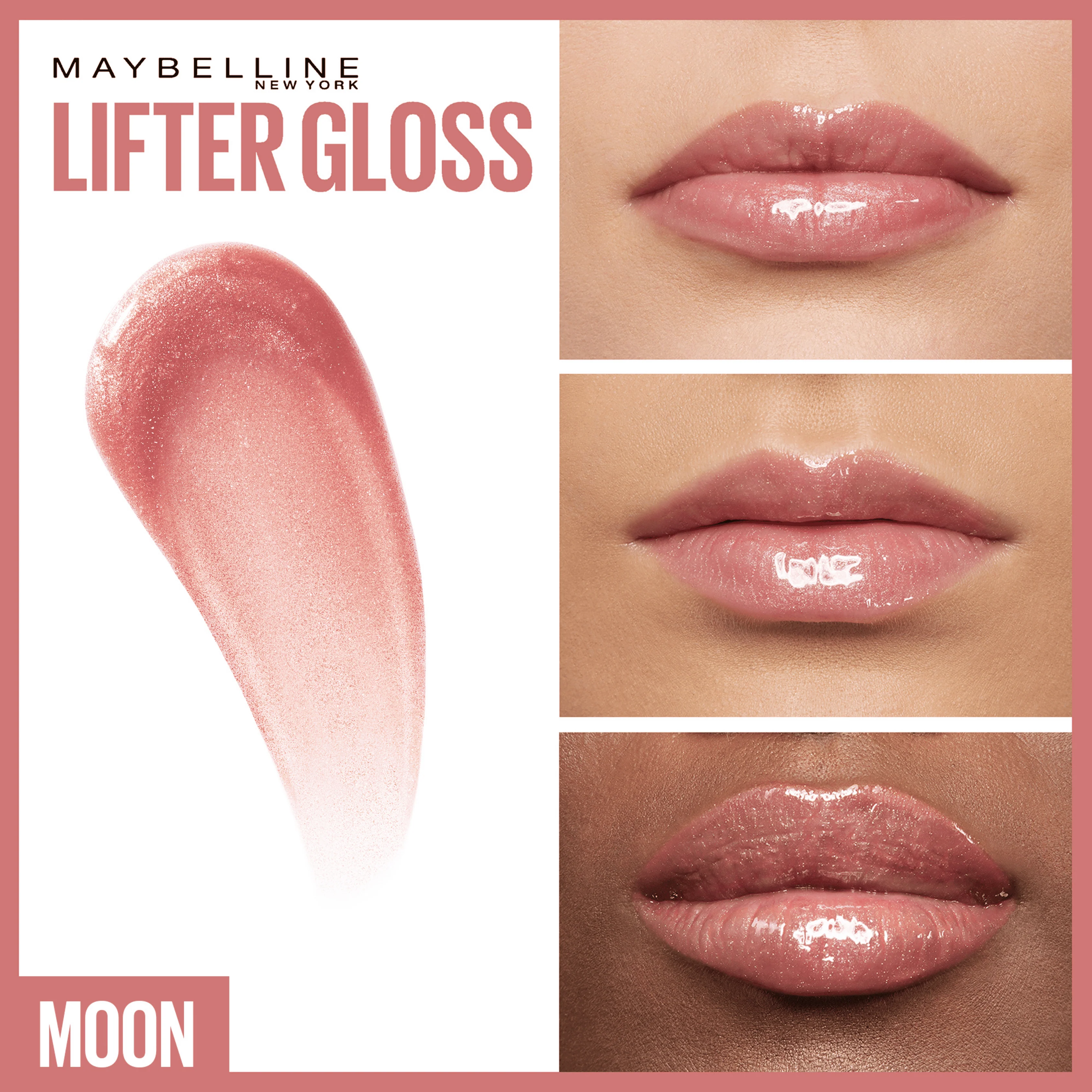 MAYBELLINE LIFTER GLOSS À LÈVRES REPULPANT 003 MOON - Image 4